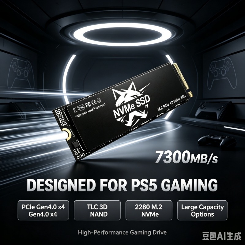 External Nvme Ssd - HS M.2 NVMe SSD 7300MB/s TLC