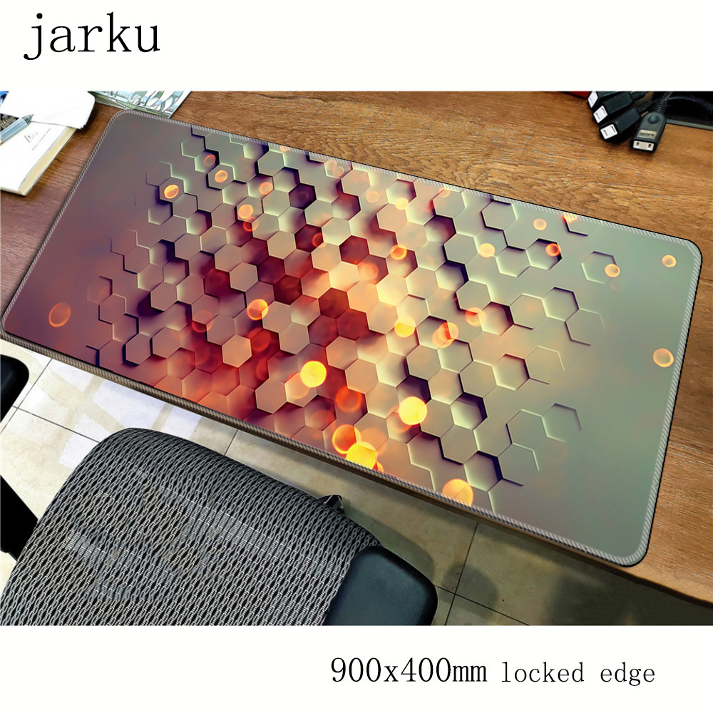 Laptop Accessories For Protection - Hexagon Abstract mousepad gamer 700x300X3MM gaming