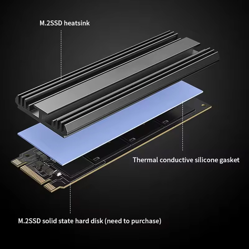 M.2 SSD Heatsink M2 NVME 2280  - External Nvme Ssd recension och pris