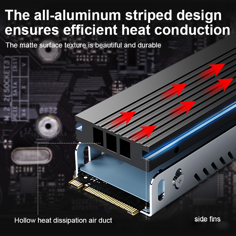M.2 SSD Heatsink M2 2280 Solid - External Nvme Ssd recension och pris