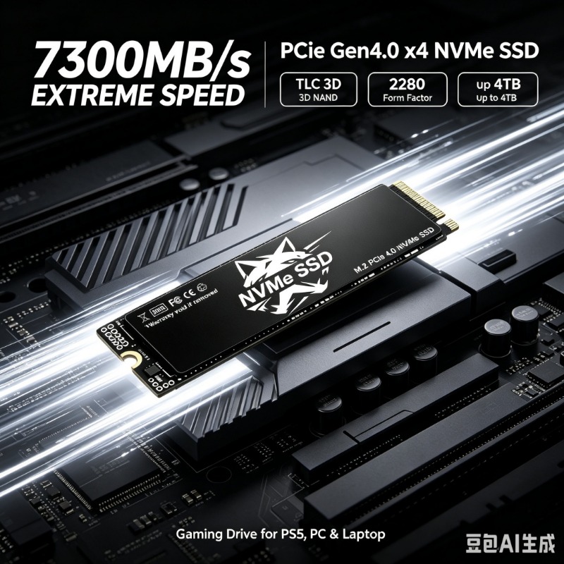 HS M.2 NVMe SSD 7300MB/s TLC 3 - External Nvme Ssd recension och pris