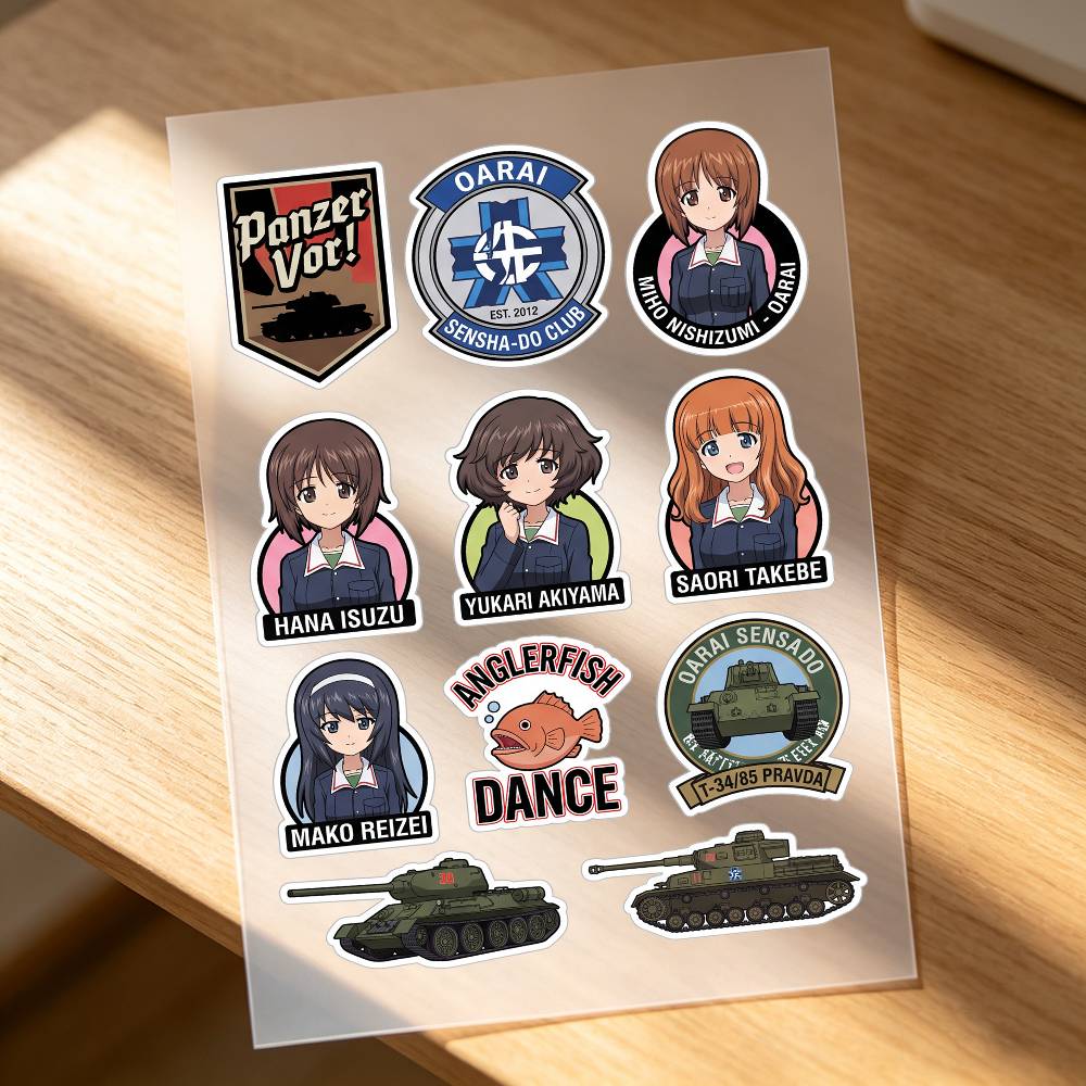 Anime Girls Und Panzer Motorcy - Laptop Accessories For Girls recension och pris