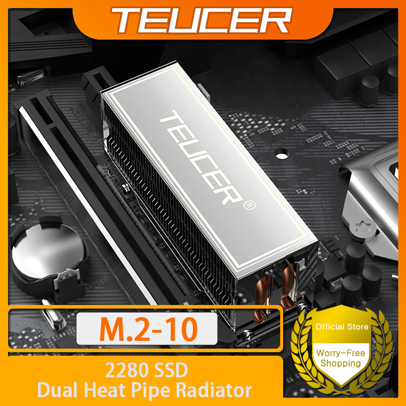 TEUCER M.2 SSD Heat Sink M2 22 - External Nvme Ssd recension och pris