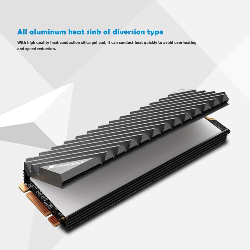 Jonsbo M2 2280 SSD Aluminum He - External Nvme Ssd recension och pris