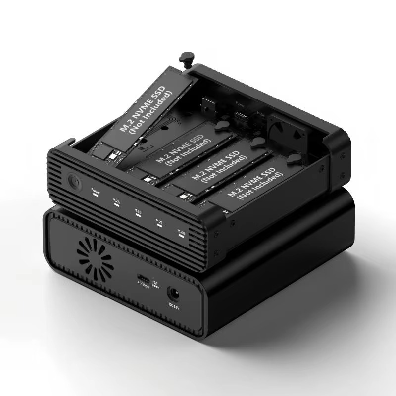 Aluminum M2 4-Bay USB4 Externa - External Nvme Ssd recension och pris