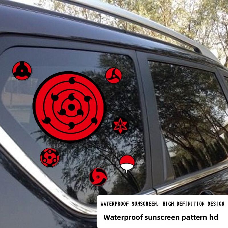 Sharingan Eye Die-cut Sticker  - Laptop Accessories Gifts recension och pris