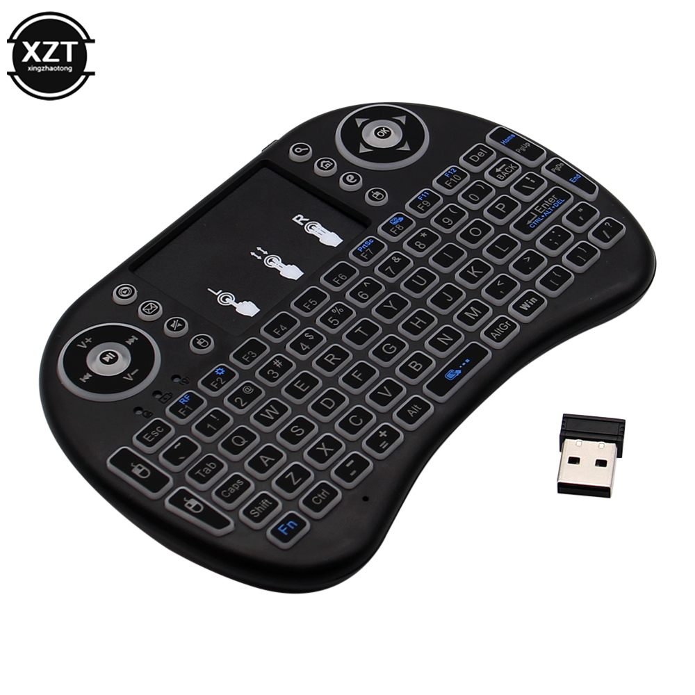Backlit English Russian French - Mini Wireless Mouse recension och pris