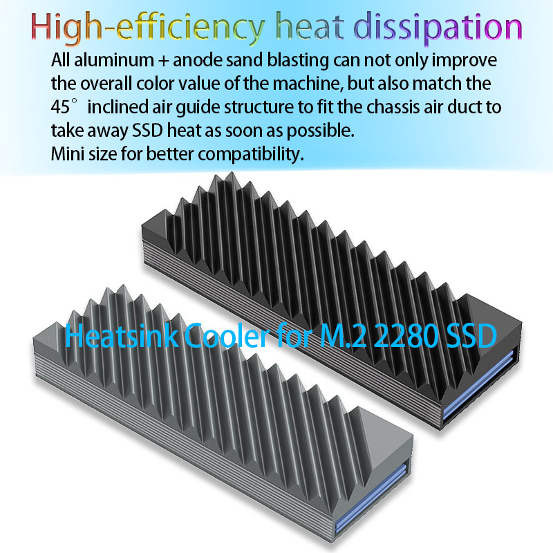 M.2 SSD NVMe Heat Sink M2 2280 - External Nvme Ssd recension och pris