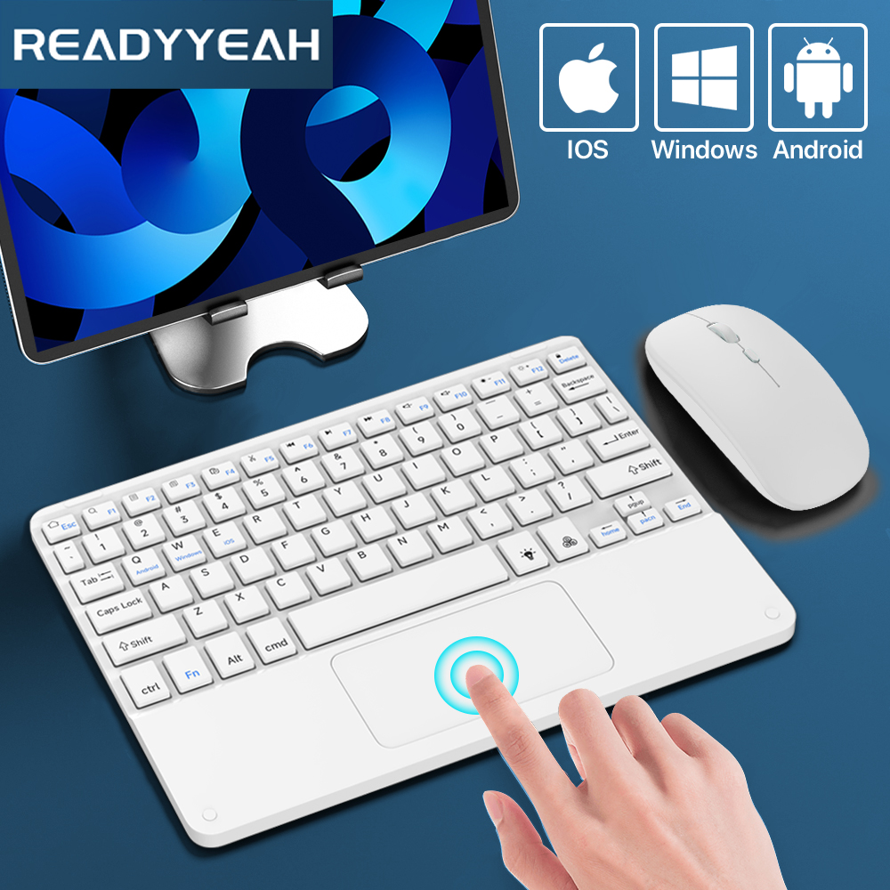 Touchpad Wireless Keyboard and - Mini Wireless Mouse recension och pris