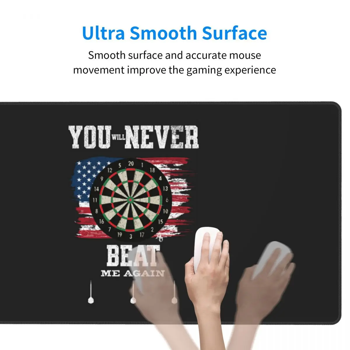 Large Mouse Pad Dart Board Arr - Laptop Accessories Target recension och pris