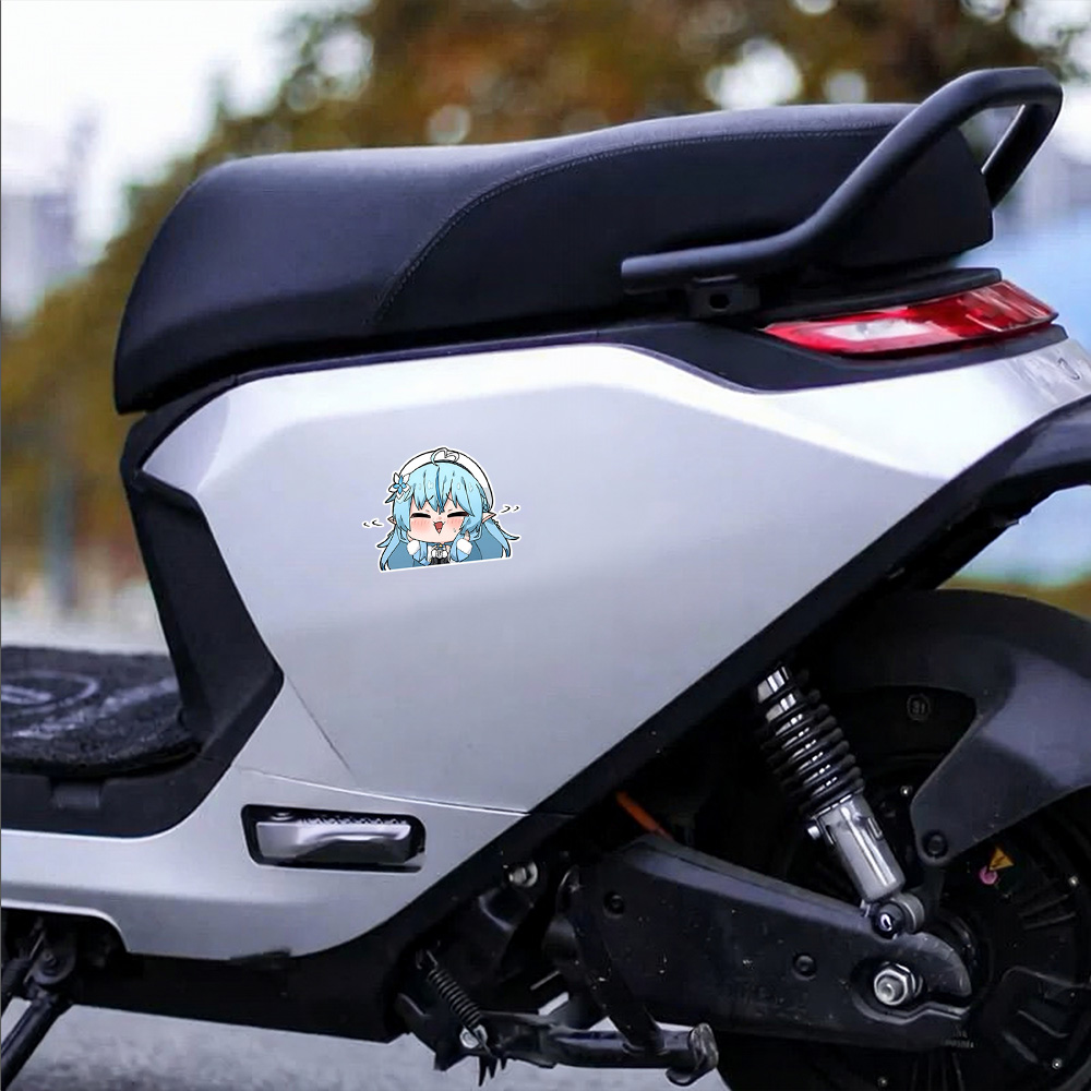 Cute Anime Girl Car Sticker Ho - Laptop Accessories For Girls recension och pris