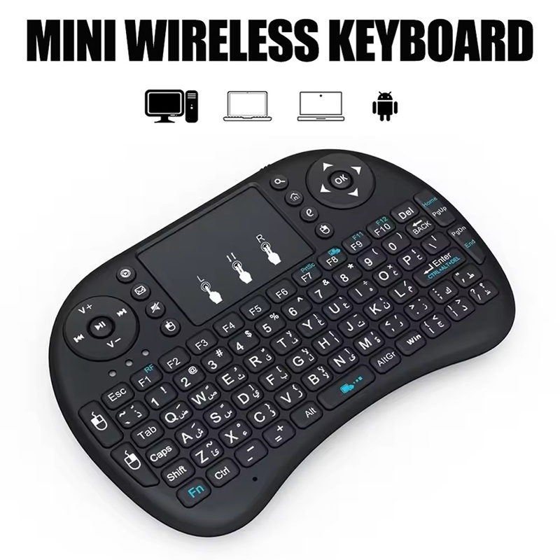 Mini Wireless Keyboard 2.4GHz  - Mini Wireless Mouse recension och pris