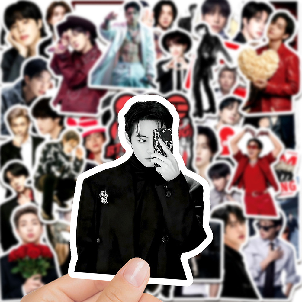 BTS K-pop Boy Group Stickers 5 - Laptop Accessories Gifts recension och pris