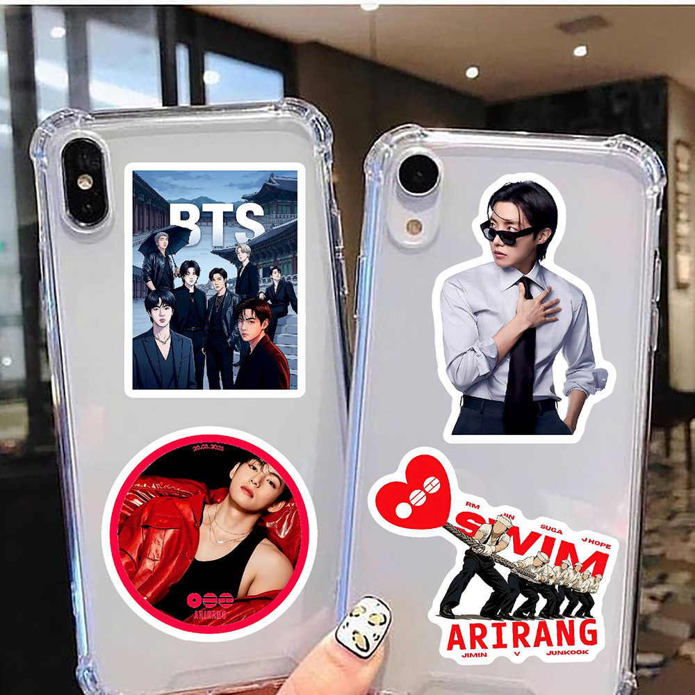 BTS K-pop Boy Group Stickers 5 - Laptop Accessories Gifts recension och pris