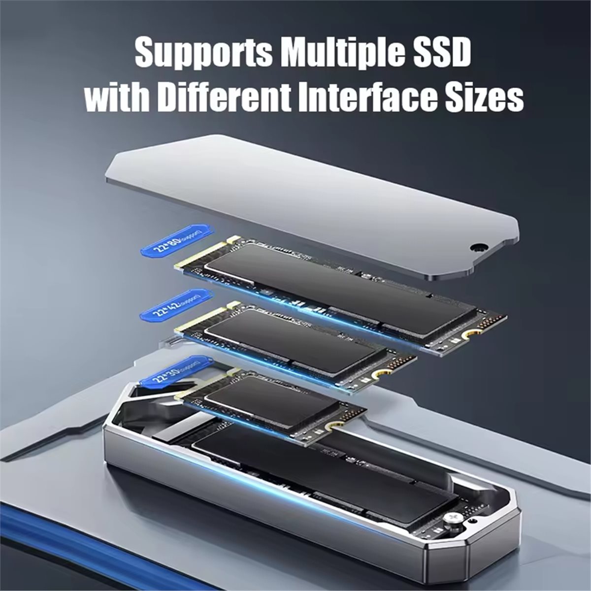 SWXF M.2 NVMe SSD Enclosure Ad - External Nvme Ssd recension och pris